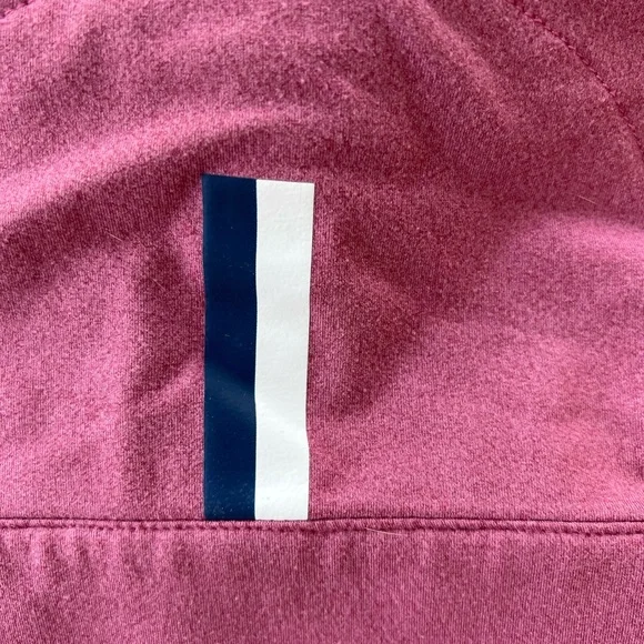 Rhoback Pink Quarter-Zip Sweatshirt - Picture 3 of 3
